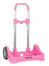 CARRO PORTAMOCHILAS PLEGABLE EVOLUTION ROSA CLARO 205 | SAFTA, S,A,
